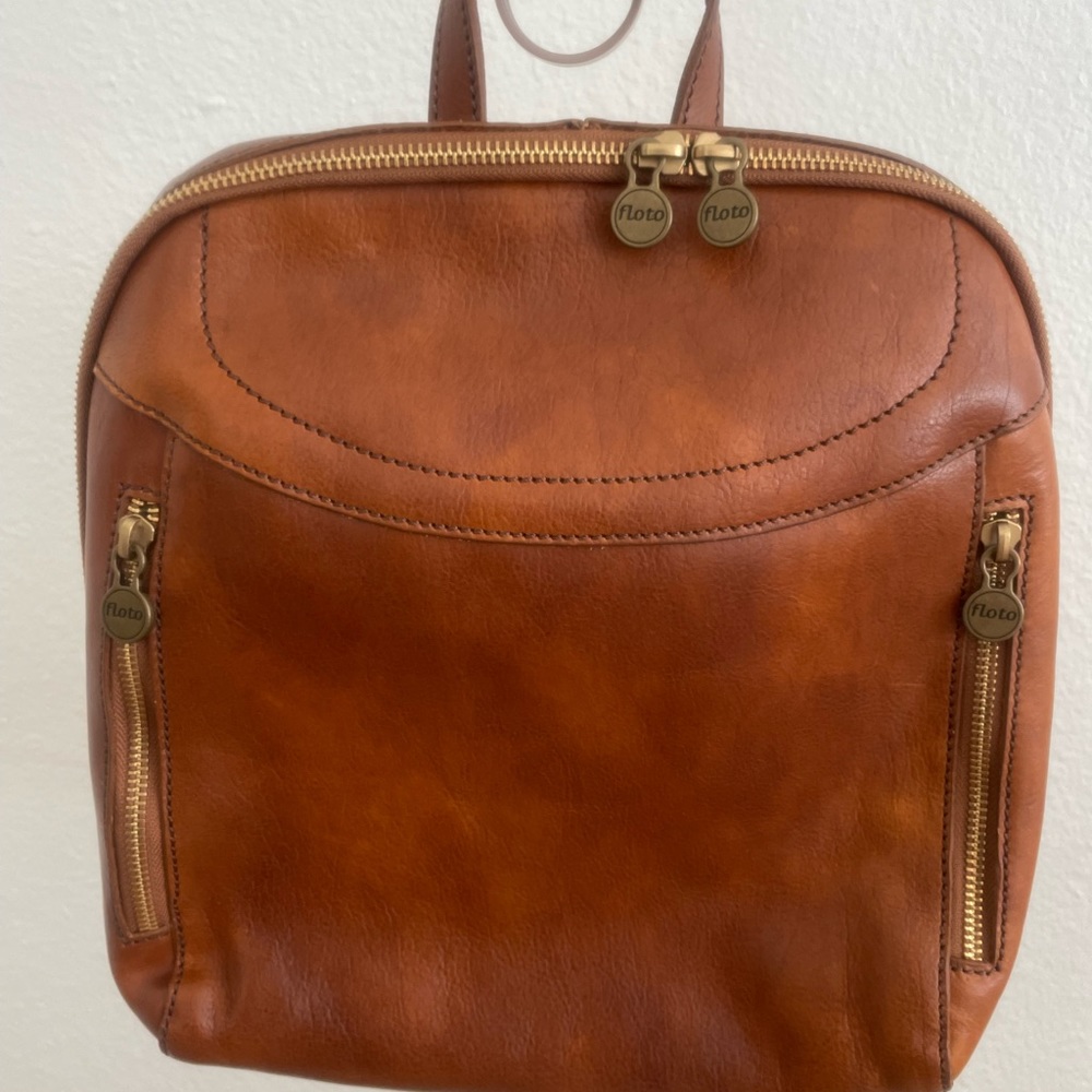 NWT Floto Lampara Backpack - Vecchio Brown